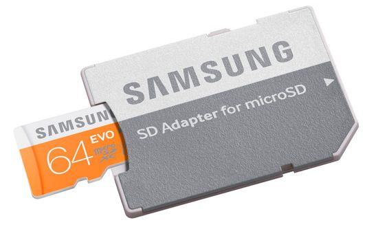 Samsung Micro Sd 64gb  Adaptador Evo Clase 10